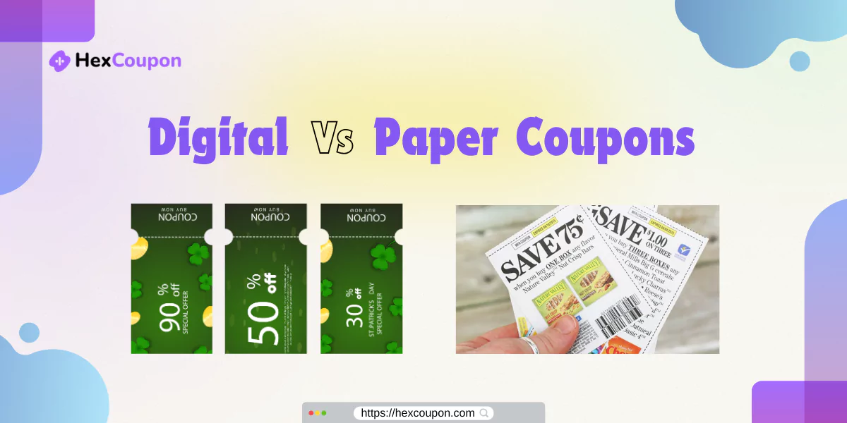 digital vs paper coupon